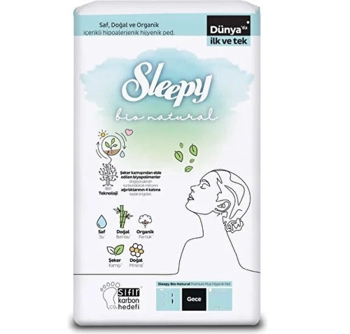 Bio Natural Ped Gece Ekstra 14 Lü
