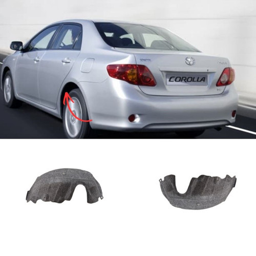 Corolla Çamurluk Davlumbaz Keçe Arka Sağ Sol Set 2007-2013