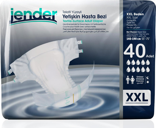 Bel Bantlı Hasta Bezi XX-Large Beden 40 Adet