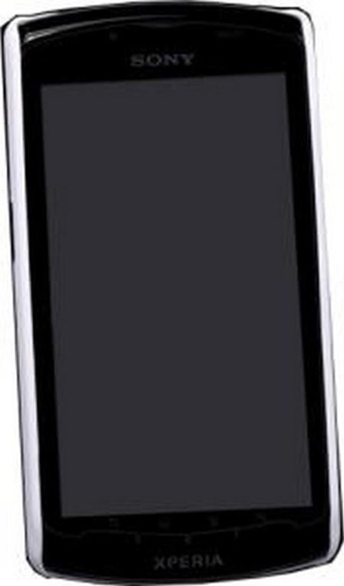 Xperia Neo L ile Uyumlu Sert Kauçuk Kılıf Beyaz Renk