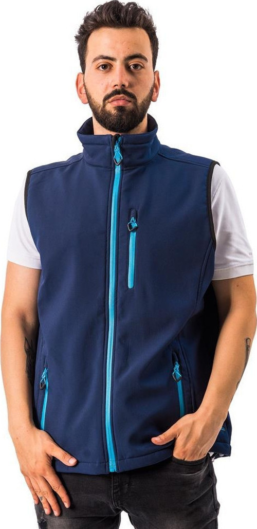 Vest Erkek Softshell Yelek-LACİVERT