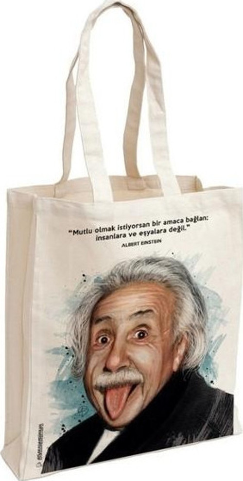 Einstein Aforizma Bez Çanta - Aylak Adam Hobi