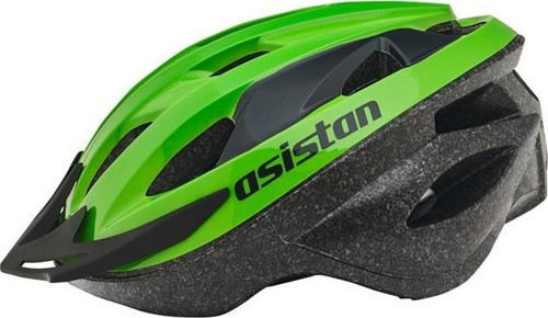 Cape H70 Çok Amaçlı Kask Yetişkin Scooter Bisiklet Kaskı Medium Yeşil Siyah