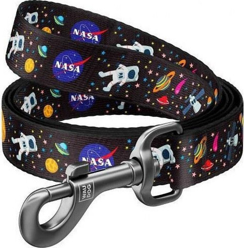 Collar Köpek Gezdirme Tasması NASA Desenli 20 mm 122 cm
