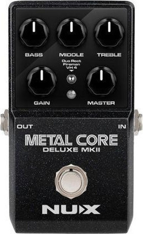 Metal Core Deluxe MKII Distortion Preamp Ve 3 Mod Amfi Modellemesi Pedalı