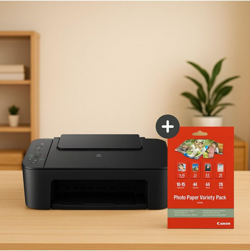 Pixma E3640 + Fotoğraf Kağıdı Hediyeli