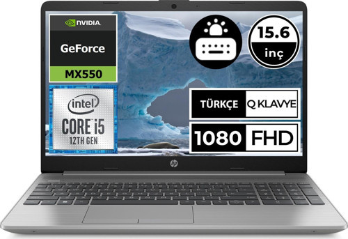 250 G9 6Q8M7ES05 i5-1235U 32GB 512SSD MX550 15.6" FullHD FreeDOS Taşınabilir Bilgisayar