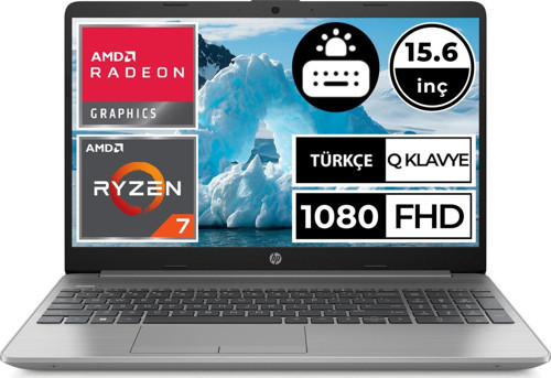 250 G9 6Q8N3ES08 Ryzen7 5825U 32GB 512SSD 15.6" FullHD W10P Taşınabilir Bilgisayar