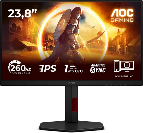 24G4ZR 23,8" 260Hz(OC) 0.3ms GSync compt. Fast IPS Yükseklik Ayarlı Pivot Gaming Monitör