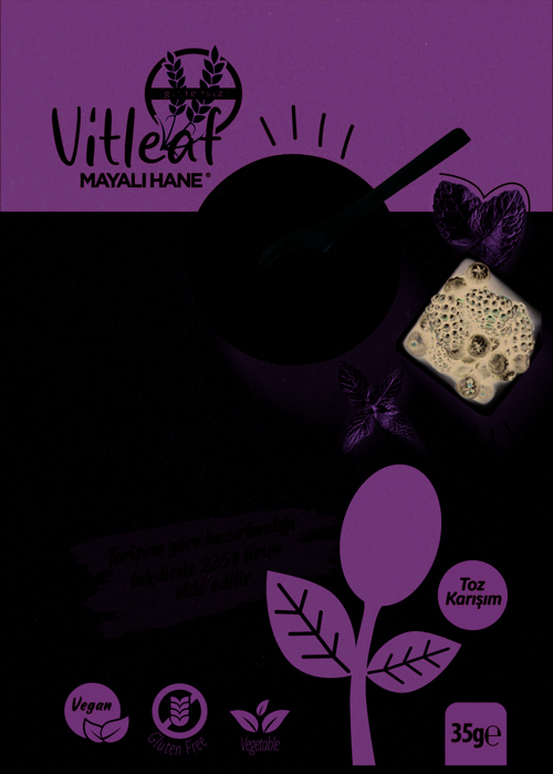 VITLEAF YOĞURT AROMALI VEGAN TOZ KARIŞIM 35 G
