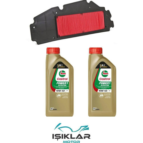 Sym Z Plus 250 Castrol Yağ Ve Hava Filtre Bakım Seti Bs0027