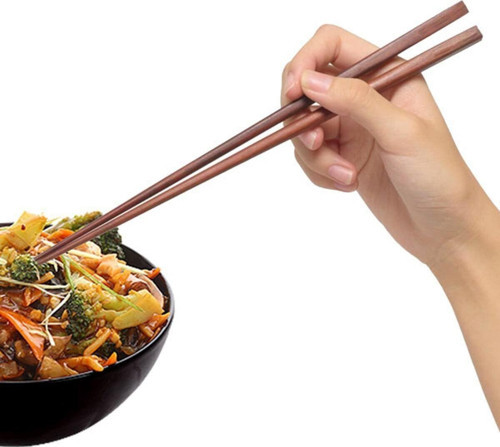 Keyfi Sepet Chopsticks 10 Çift Çin Yemeği Çubuğu
