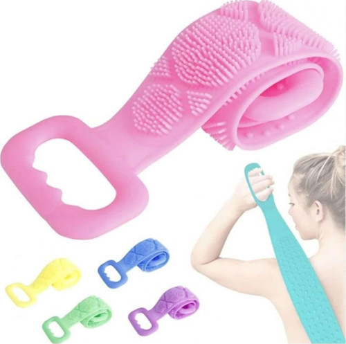 CMT Silikon Sırt Kesesi 60 Cm Sırt Keseleme Fırçası Banyo Duş Lifi