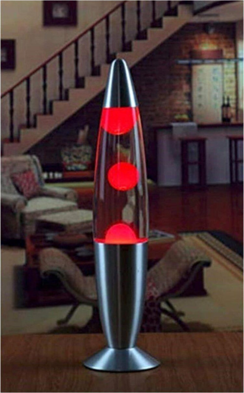 Lava Lambası -lav Lamba (büyük Boy 40 Cm) Kırmızı