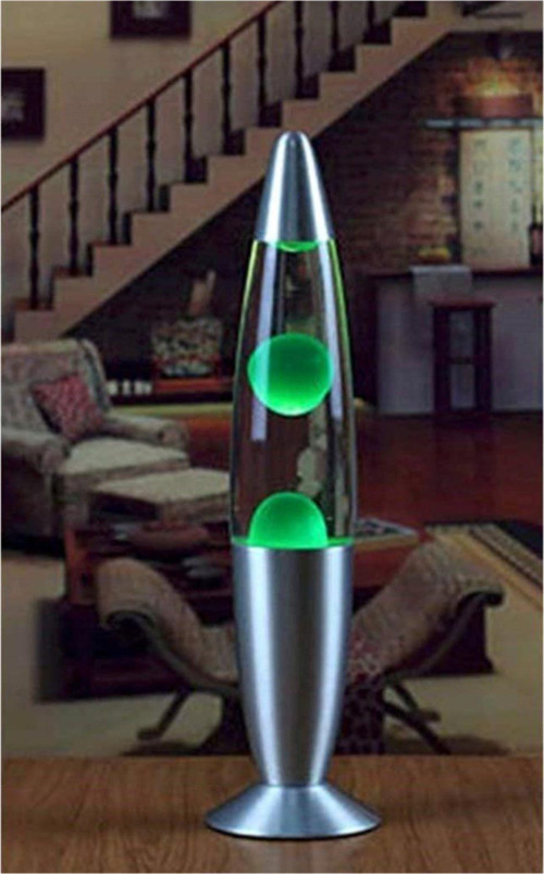 Lava Lambası -lav Lamba (büyük Boy 40 Cm) Yeşil
