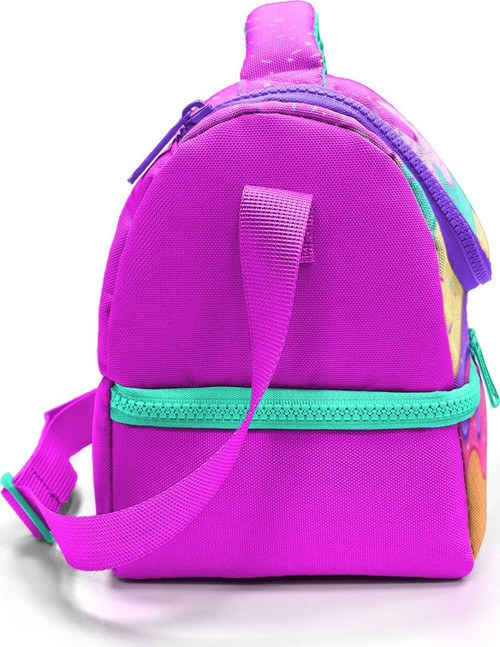 Coral High Kids Pembe Rengarenk Dondurma Desenli Thermo İki Katlı Beslenme Çantası 37211 6