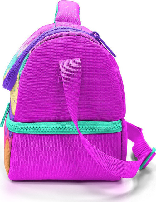 Coral High Kids Pembe Rengarenk Dondurma Desenli Thermo İki Katlı Beslenme Çantası 37211 7