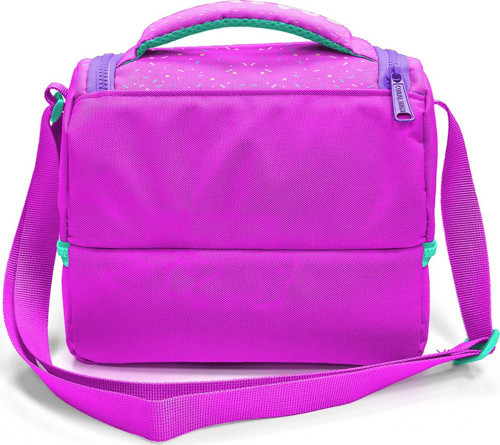 Coral High Kids Pembe Rengarenk Dondurma Desenli Thermo İki Katlı Beslenme Çantası 37211 8