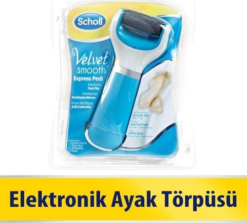 Scholl Elektronik Ayak Törpüsü - Velvet Smooth Express Pedi