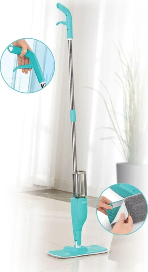 Spin Mop Sprey Mop Ve 2 Adet Yedek Mop - Kiwi Ksc 4206