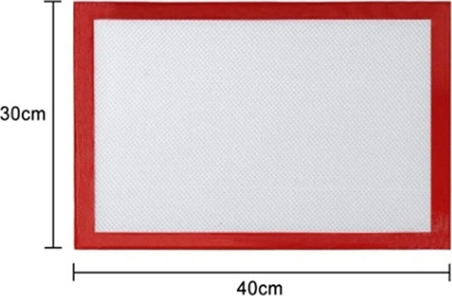 VİGENTİNO 30x40 Fırınlanabilir Yıkanabilir Kendinden Yağlı Silikon Pişirme Ve Hamur Açma Matı Silpatı