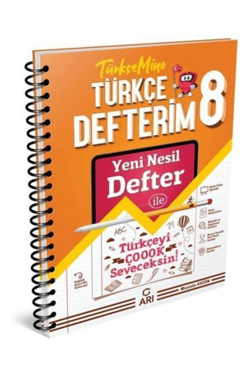 Arı Yayıncılık 2022 Lgs 8.sınıf Türkçe Akıllı Defter