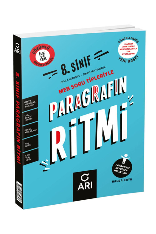Arı Yayıncılık 8. Sınıf Lgs Hazırlık Paragrafın Ritmi Incılık
