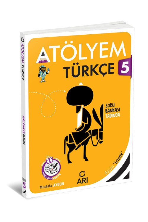 Arı Yayıncılık Arı 5 Sınıf Türkçe TürkçeMino Atölyem 5 . sinif test kitabi kitap