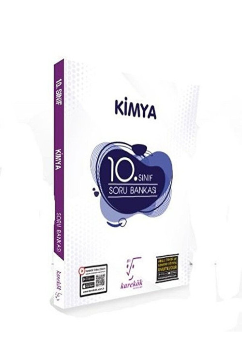 Karekök Eğitim Yayınları 10. Sınıf Kimya Soru Bankası Kolektif Karekök Yayıncılık 9786057711922
