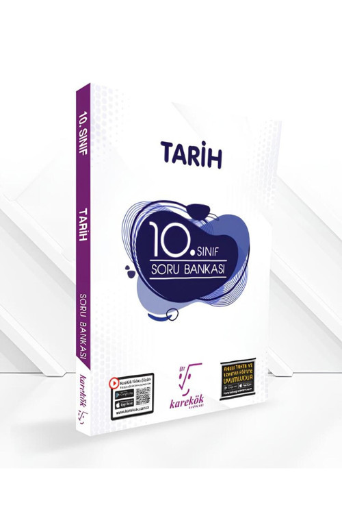 Karekök Eğitim Yayınları Güncel Karekök Yayınları Güncel 10.Sınıf Tarih Soru Bankası Güncel