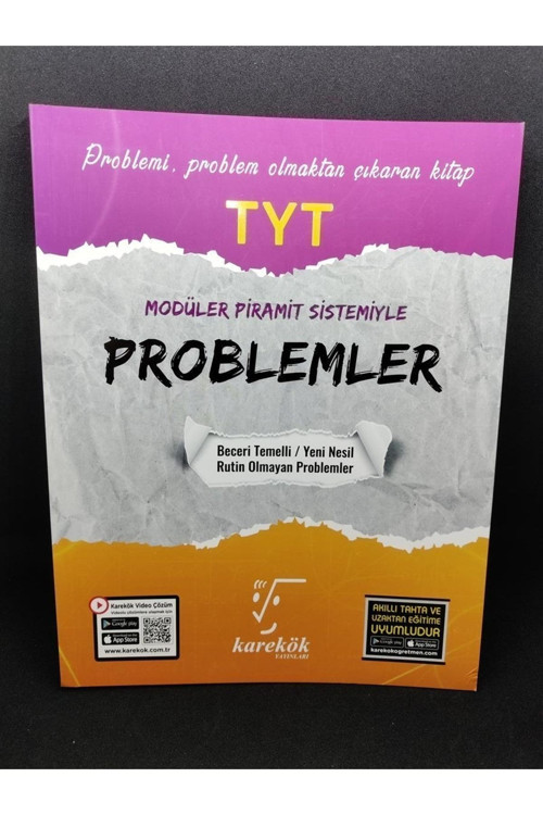 Karekök Eğitim Yayınları Karekök Tyt Problemler Mps (modüler Pramit Sistemi)