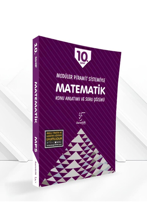 Karekök Eğitim Yayınları Karekök Yayınları 10.sınıf Matematik Konu Anlatımlı Çözümlü Soru Mps (MODÜLER PİRAMİT SİSTEMİ)