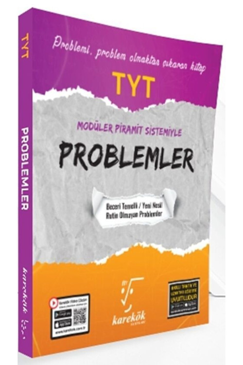 Karekök Eğitim Yayınları Yayınları Tyt Problemler Modüler Piramit Sistemiyle Mps