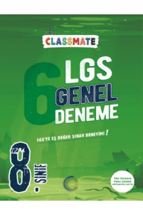 Okyanus Yayıncılık 8. SINIF CLASSMATE 6 GENEL DENEME