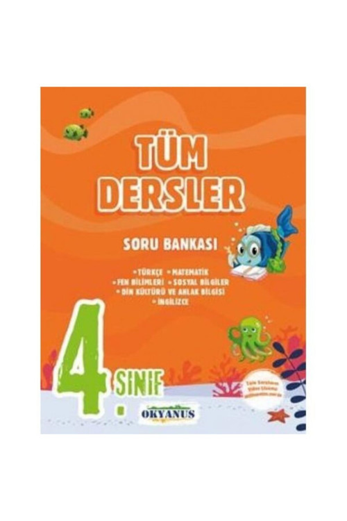 Okyanus Yayıncılık Okyanus 4. Sınıf Tüm Dersler Soru Bankası