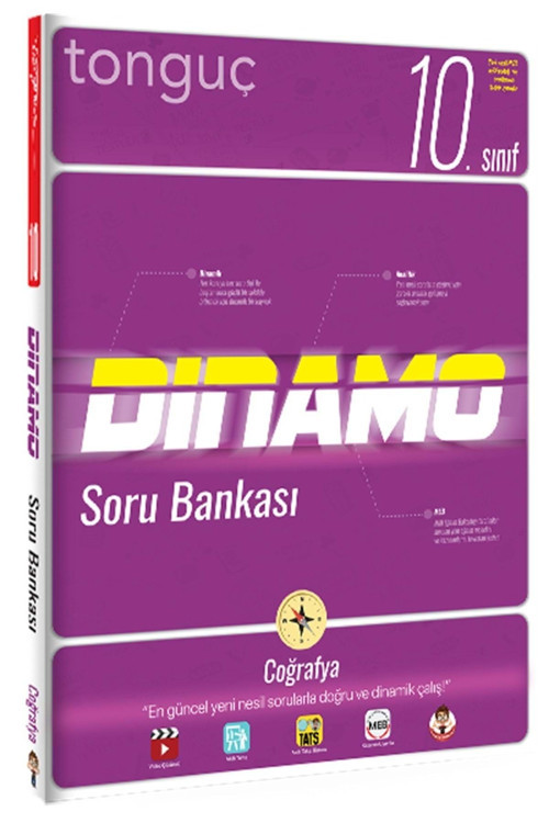 Tonguç Akademi 10. Sınıf Dinamo Coğrafya Soru Bankası