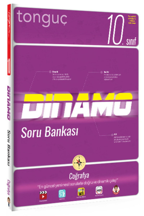 Tonguç Akademi 10. Sınıf Dinamo Coğrafya Soru Bankası