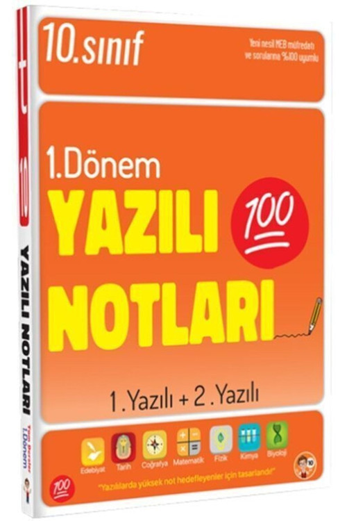 Tonguç Akademi 10. Sınıf Yazılı Notları 1. Dönem 1 Ve 2. Yazılı