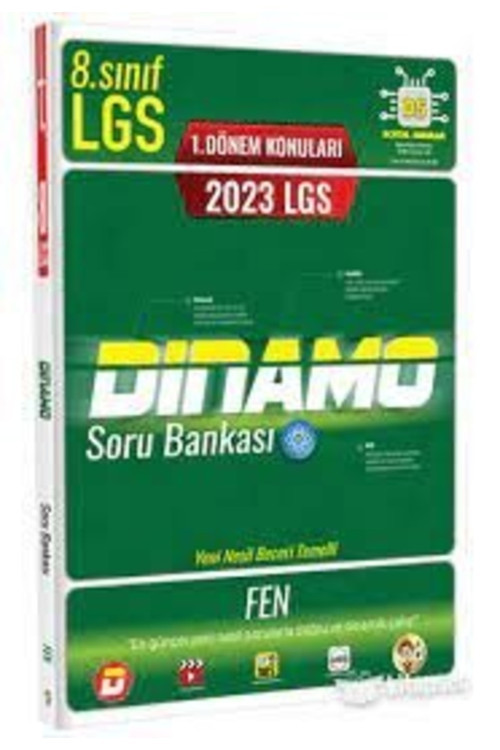 Tonguç Akademi 2023 Lgs 1. Dönem Fen Bilimleri Dinamo Soru Bankası Akademi