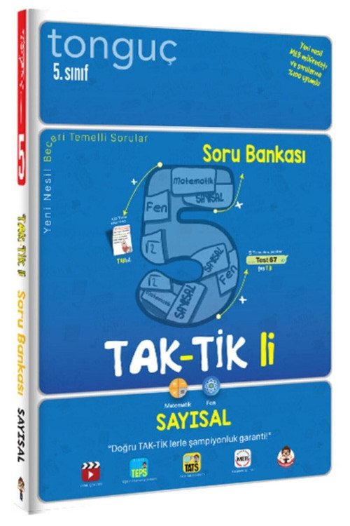 Tonguç Akademi 5. Sınıf Taktikli Sayısal Soru Bankası