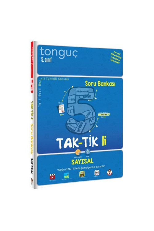 Tonguç Akademi 5. Sınıf Taktikli Sayısal Soru Bankası Tonguç Yayınları