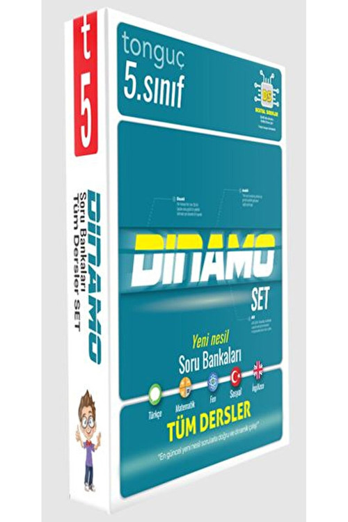 Tonguç Akademi 5. Sınıf Yeni Nesil Dinamo Soru Bankaları Set Kolektif 8683781816170