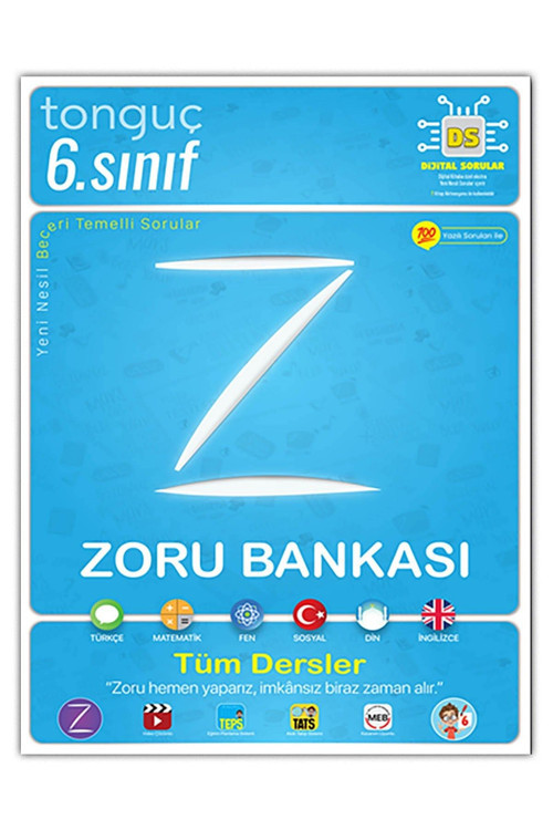 Tonguç Akademi 6. Sınıf Zoru Bankası Tüm Dersler