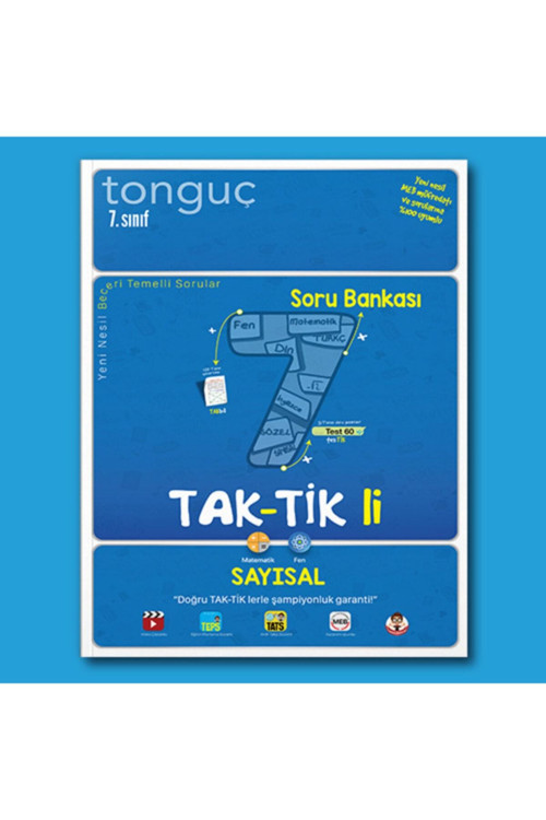 Tonguç Akademi 7. Sınıf Taktikli Sayısal Soru Bankası