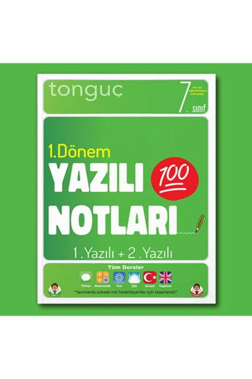 Tonguç Akademi 7. Sınıf Yazılı Notları 1. Dönem 1 Ve 2. Yazılı