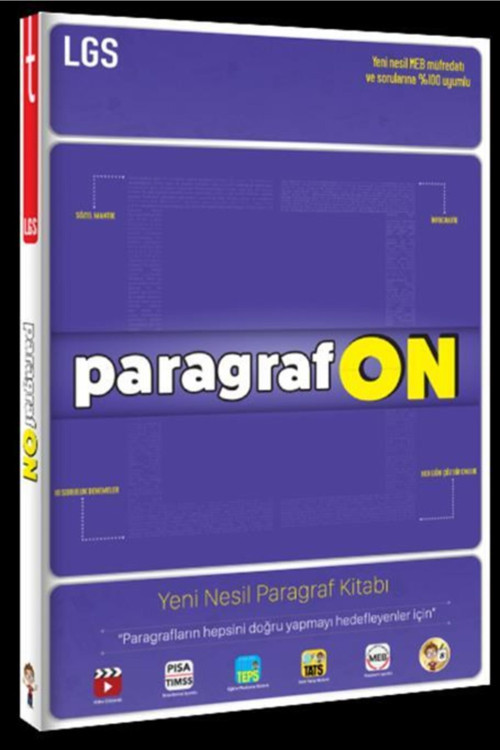 Tonguç Akademi Lgs Paragrafon Yeni Nesil Paragraf Kitabı