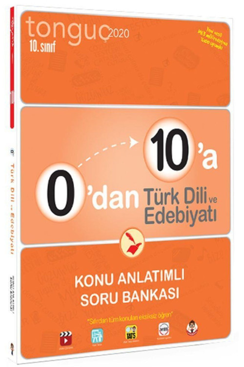 Tonguç Akademi Tonguç 0'dan 10'a Türk Dili Ve Edebiyatı Konu Anlatımlı Soru Bankası