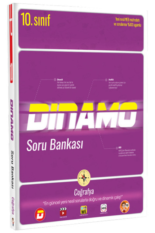 Tonguç Akademi Tonguç 10. Sınıf Coğrafya Dinamo Soru Bankası