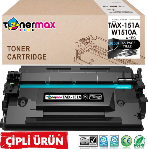 Hp 151A W1510A Muadil Toner Çipli / 4003dn / 4003dw / 4003n / MFP 4103 / 4103fdn /