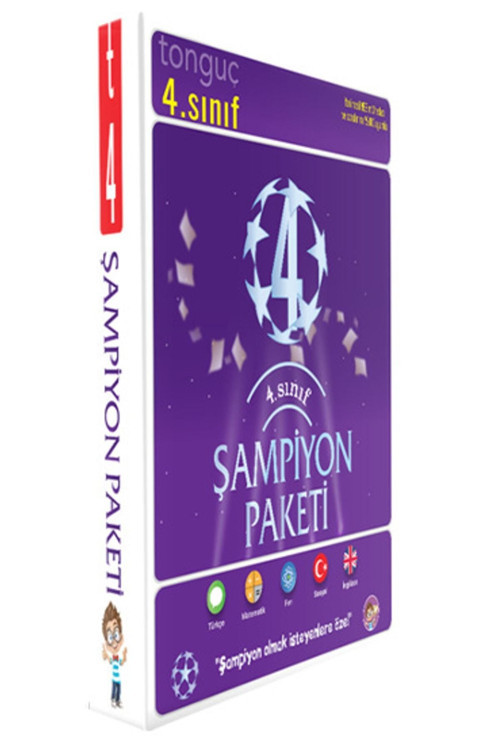 Tonguç Akademi Tonguç 4. Sınıf Tüm Dersler Şampiyon Paketi